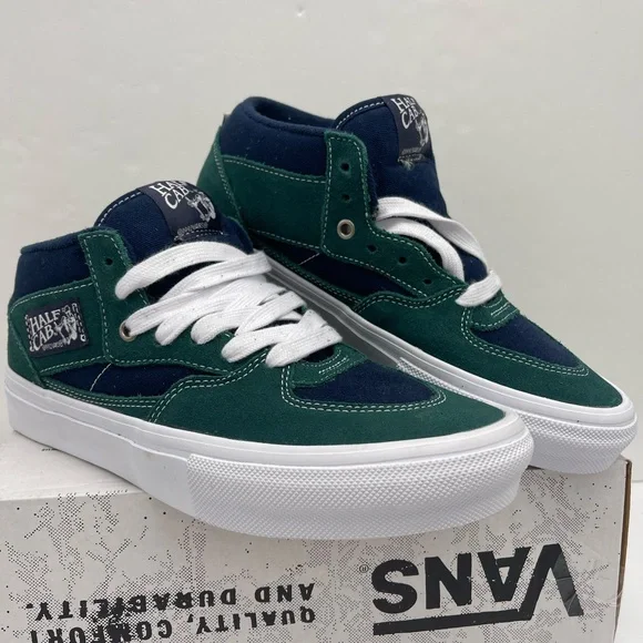 Vans Men’s Skate Half Cab
Tartan Blue/Green
VN0A2Z34BLG Sneakers - Picture 4 of 16